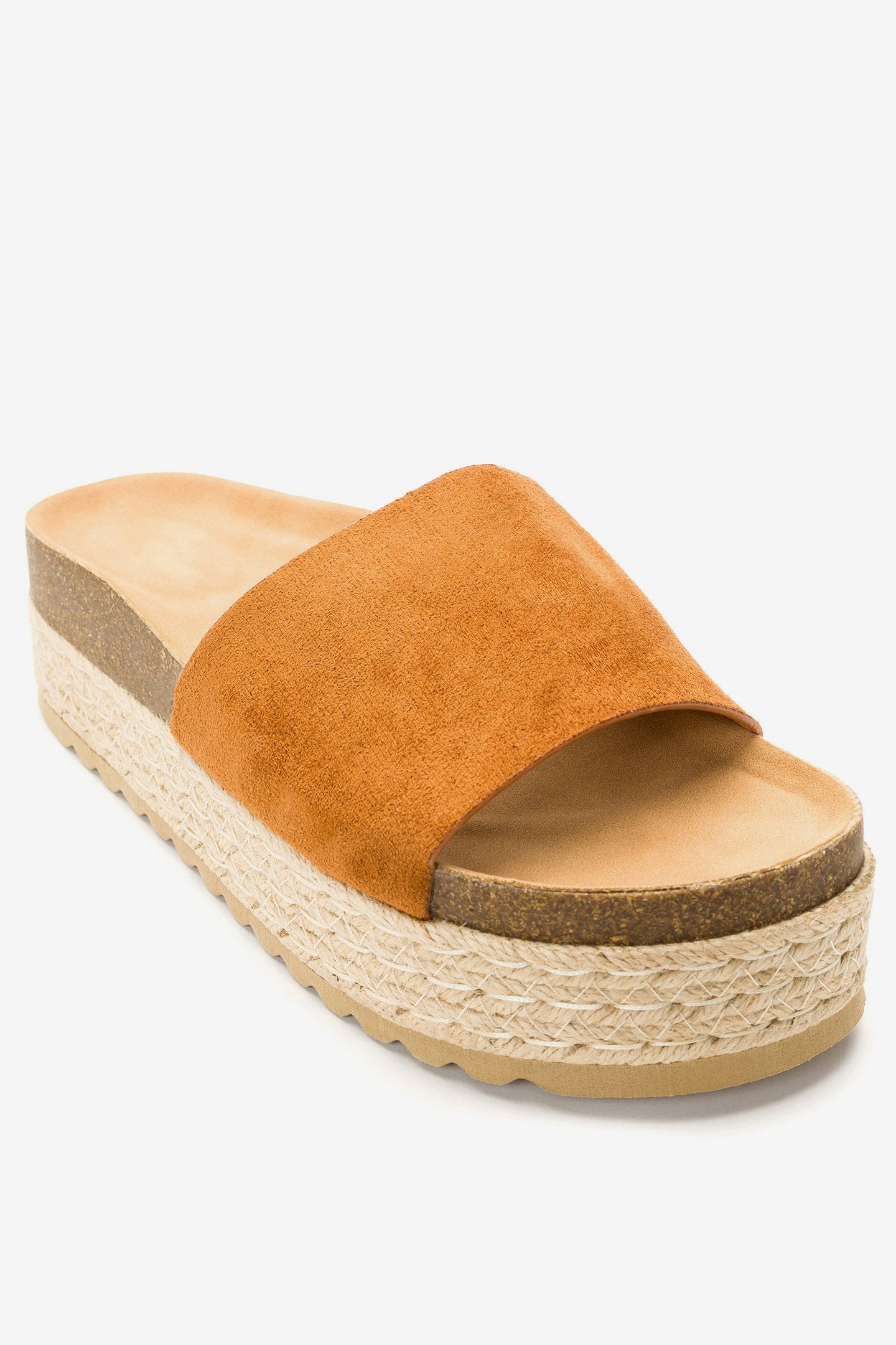 Sandalia Mujer Camel Cali Chancleta Chancleta